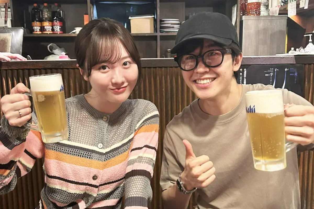 鈴木福と本田望結、ビールジョッキで乾杯する姿に反響　「時の流れが…」成長ぶりに驚きの声