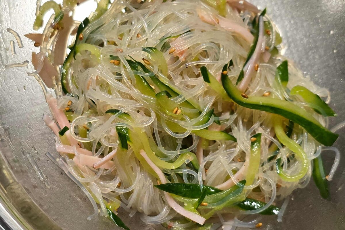 やけくそ春雨サラダ