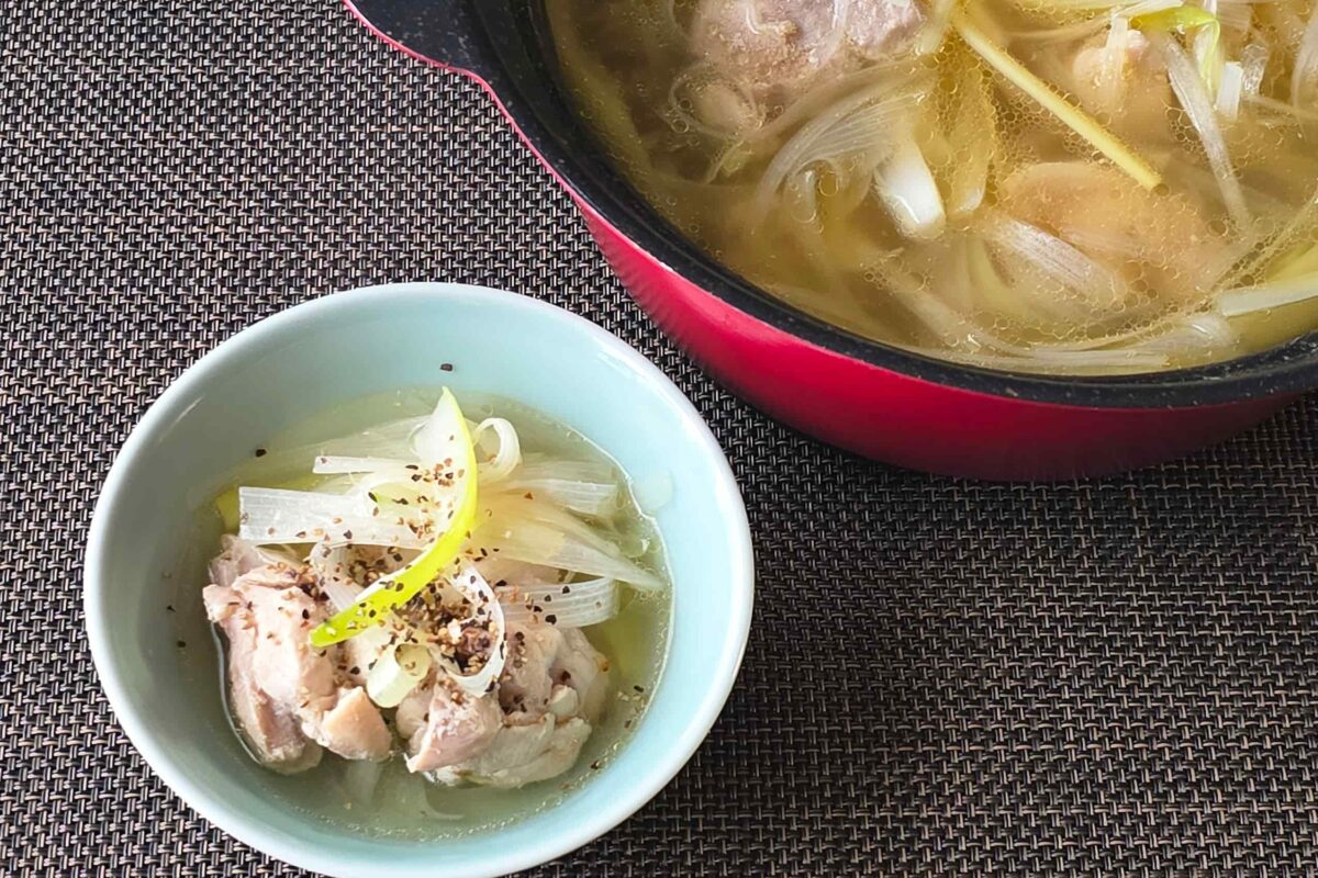 鶏ねぎ鍋