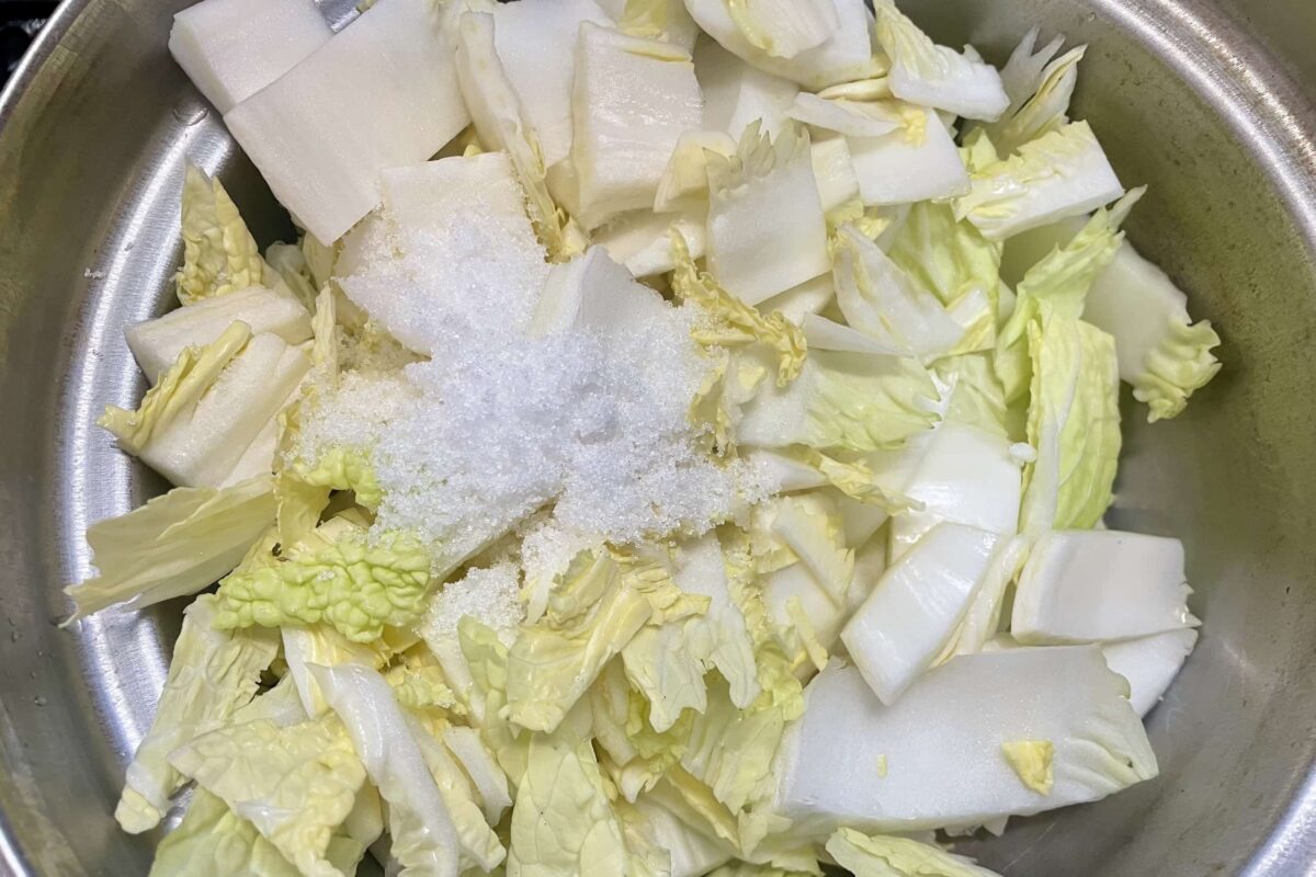 漬けわさび白菜