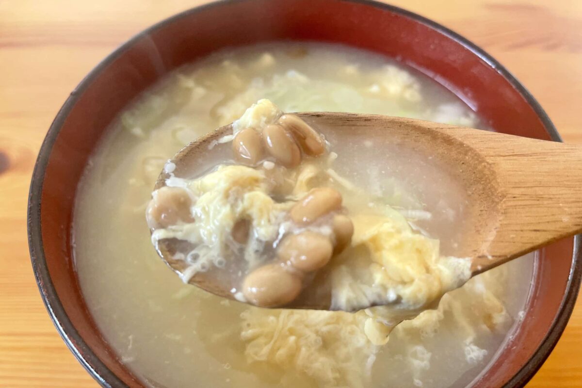 納豆卵汁