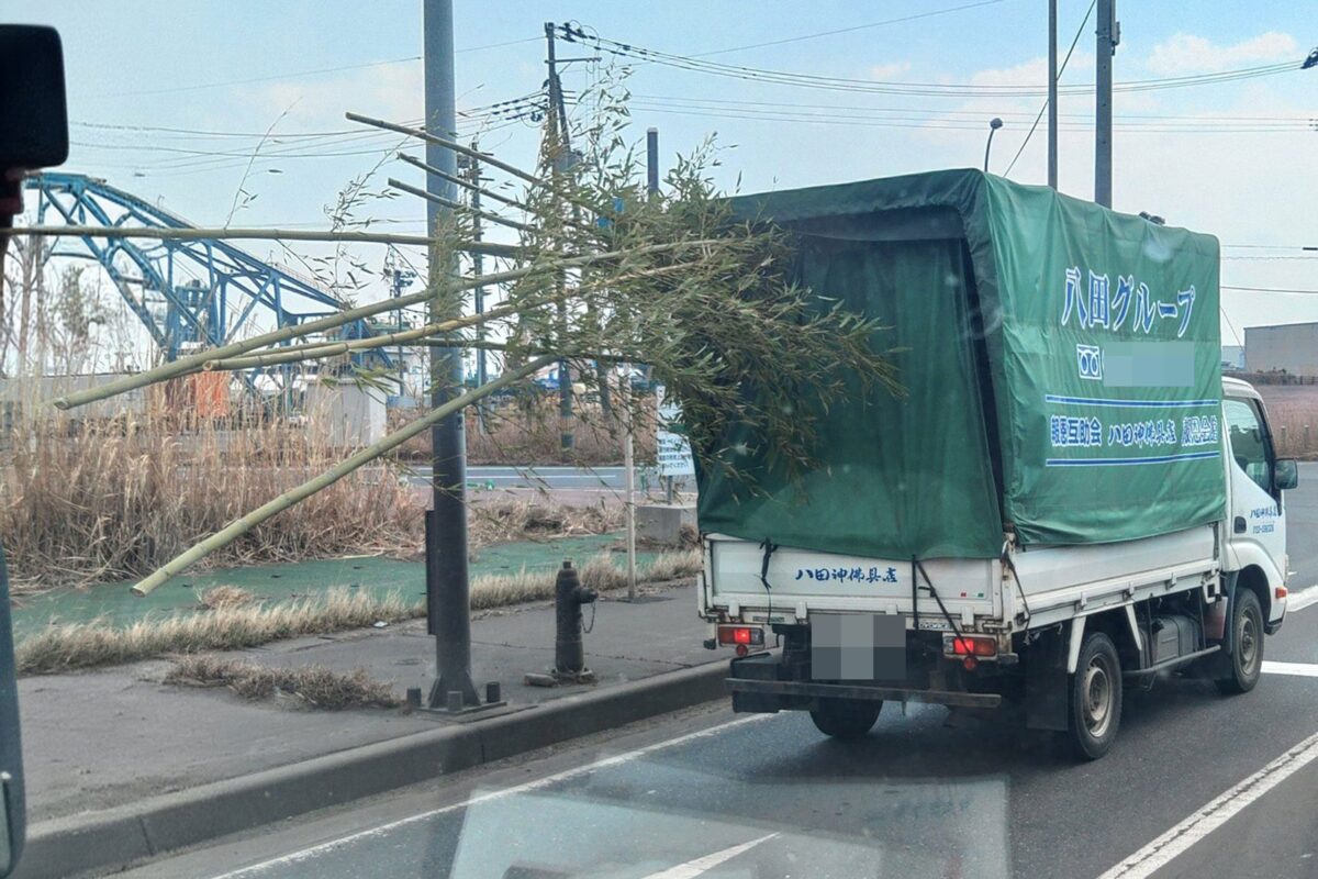 八田グループのトラック