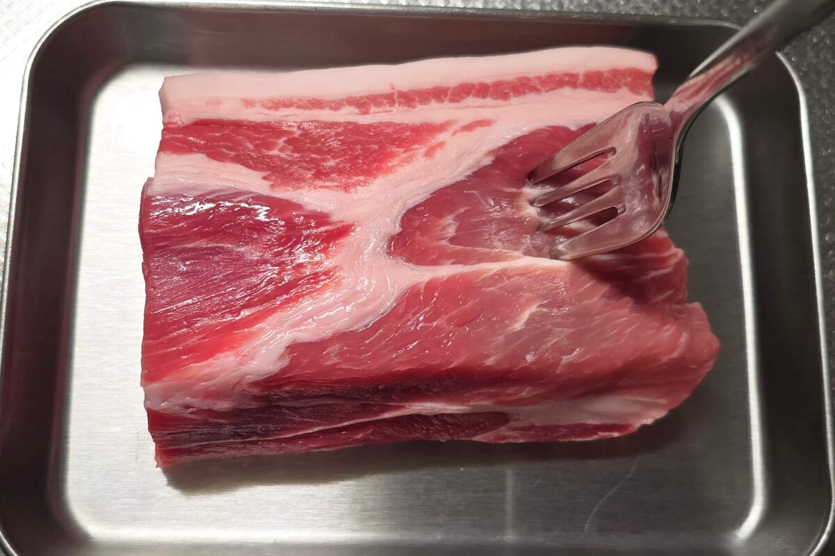 焼豚はレンジで