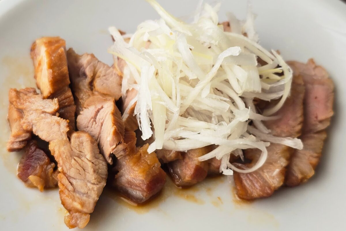 焼豚はレンジで