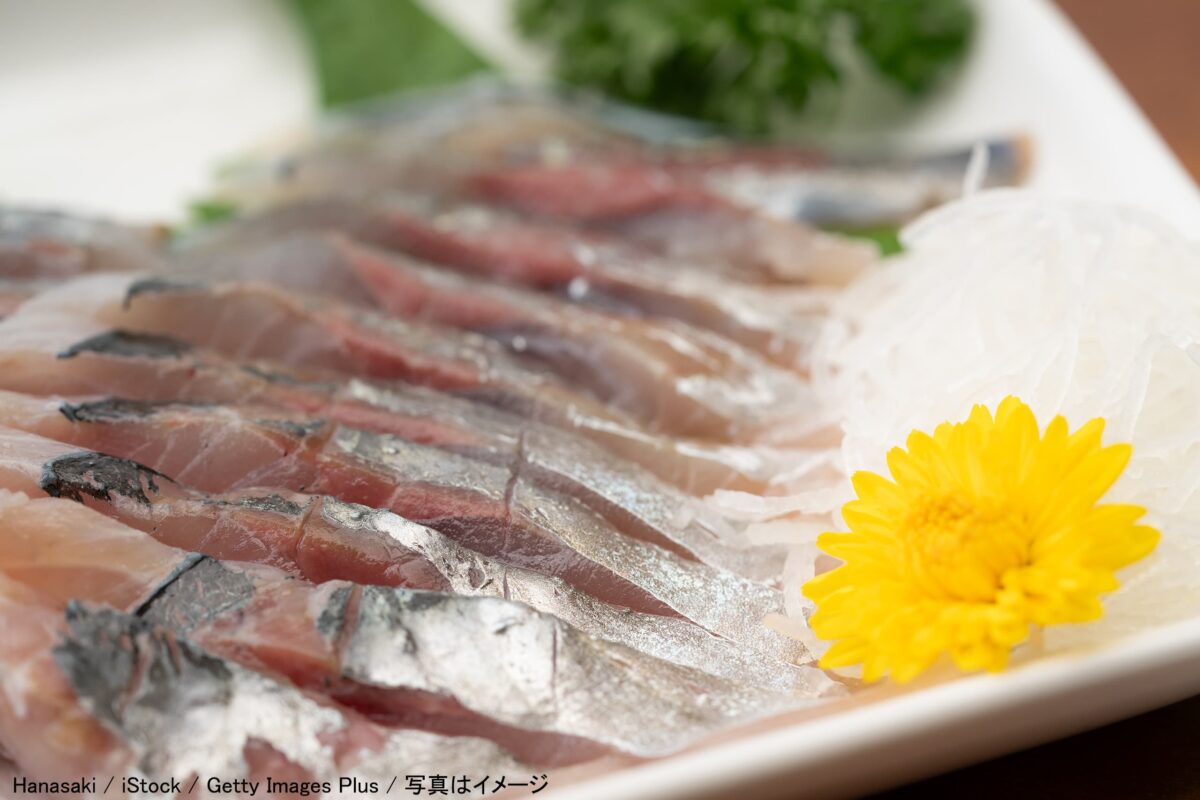 刺身・薬味・小菊