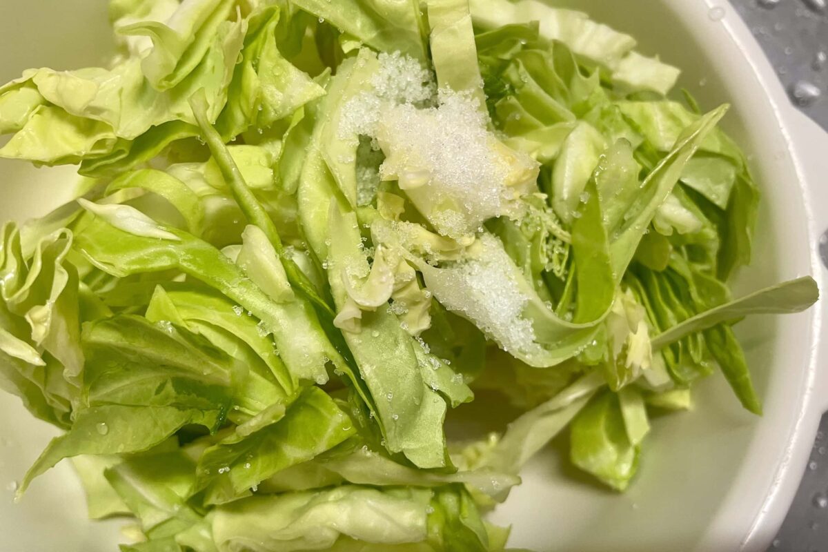 おつまみキャベツ