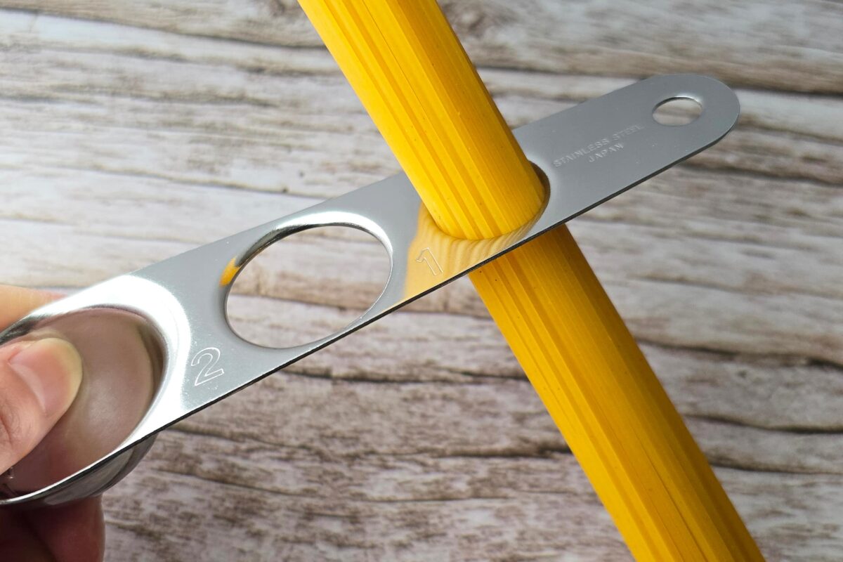 パスタも量れる計量スプーン