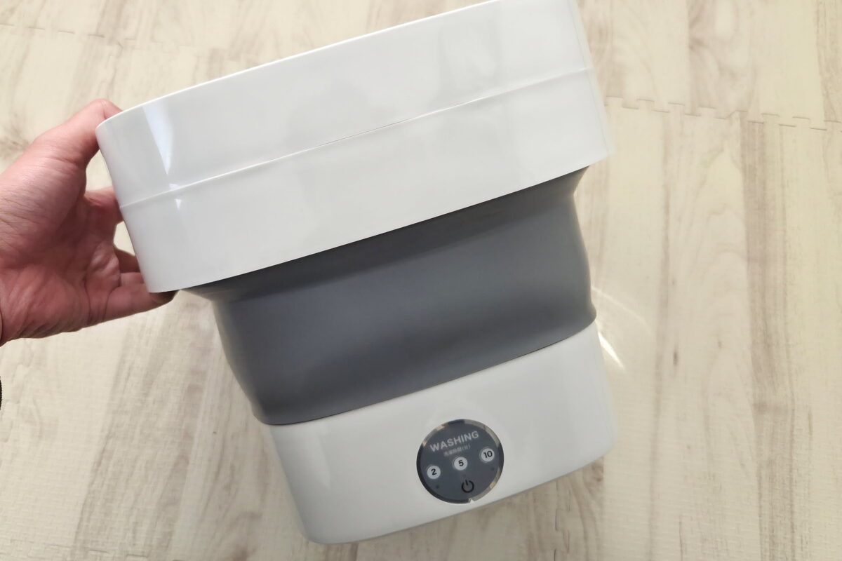 折りたたみミニ洗濯機