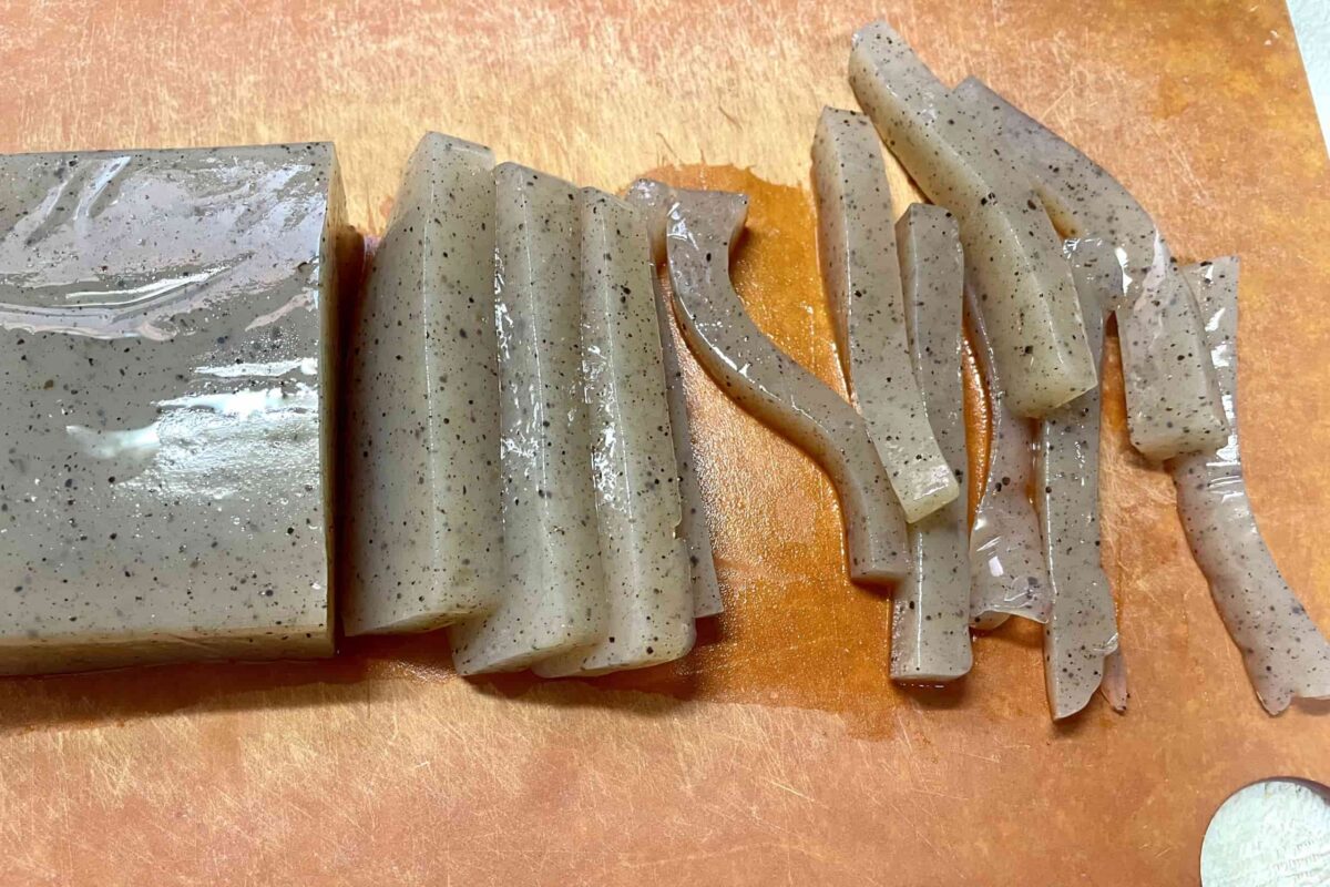 油揚げとこんにゃくの炒め