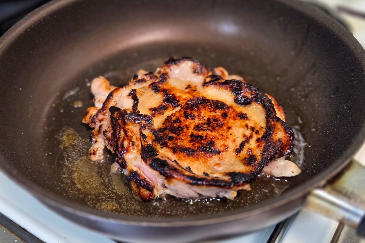 鶏のニンニク焼き