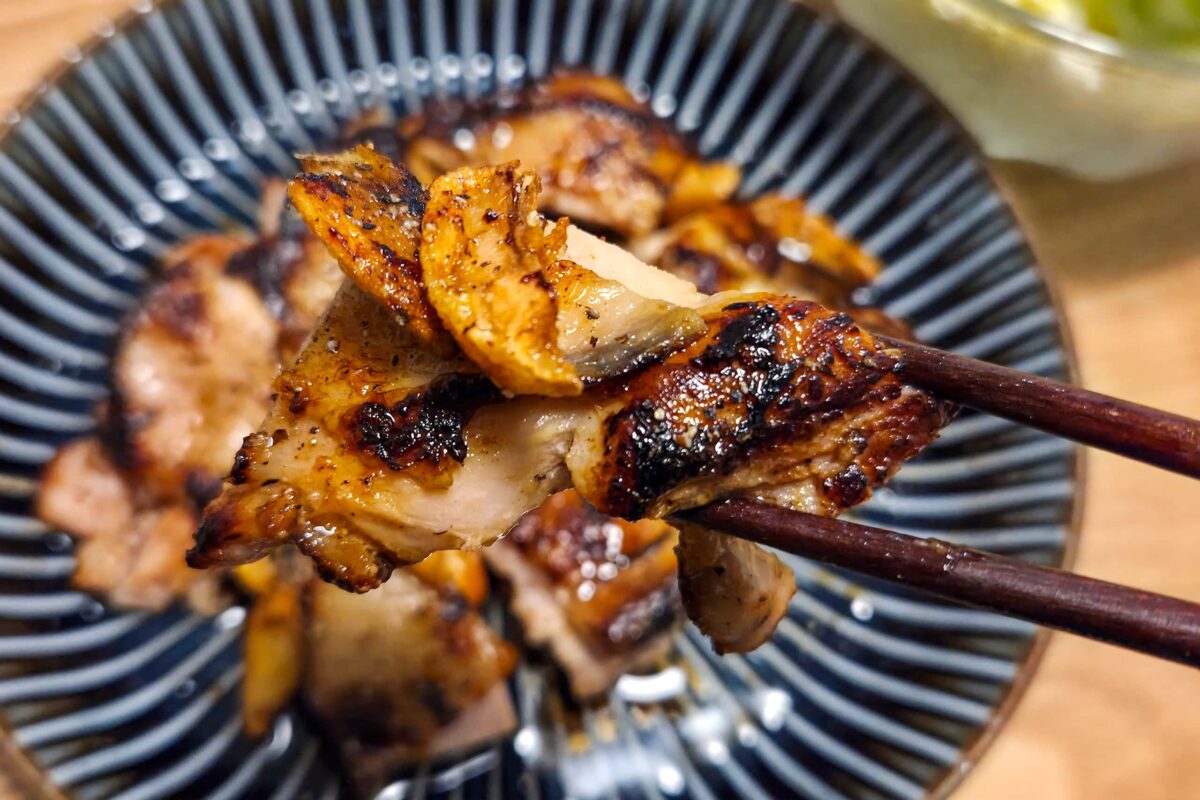 鶏のニンニク焼き