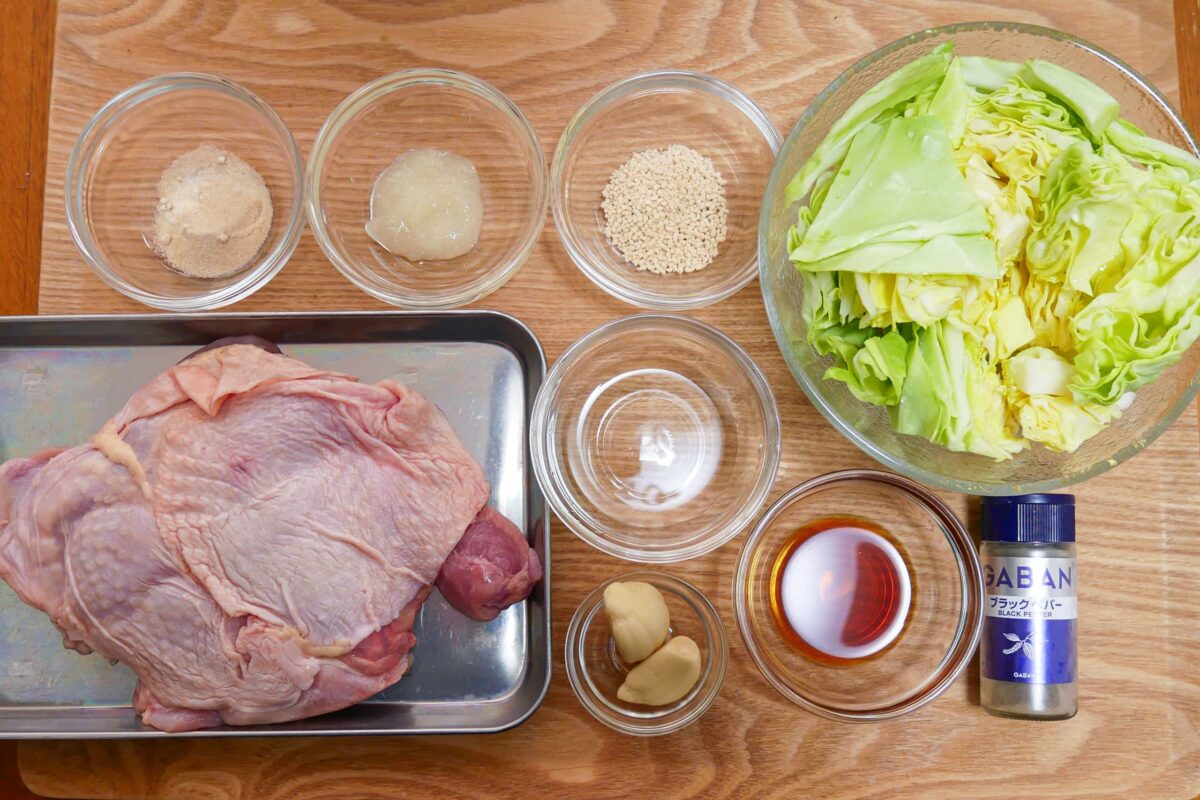 鶏のニンニク焼き