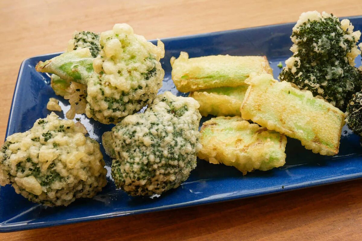 ブロッコリーの天ぷら