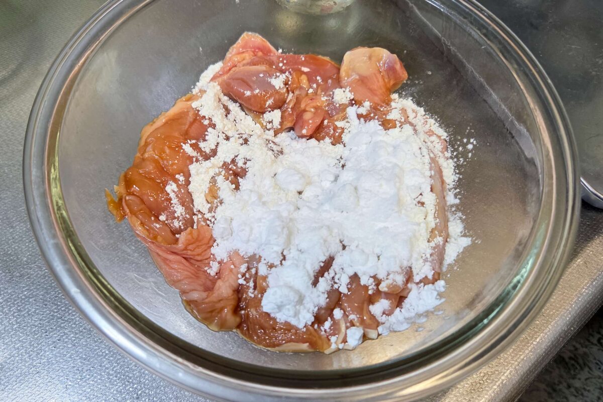 鶏のサクサク揚げ