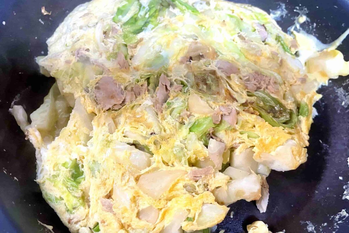 超痩せキャベツ焼き