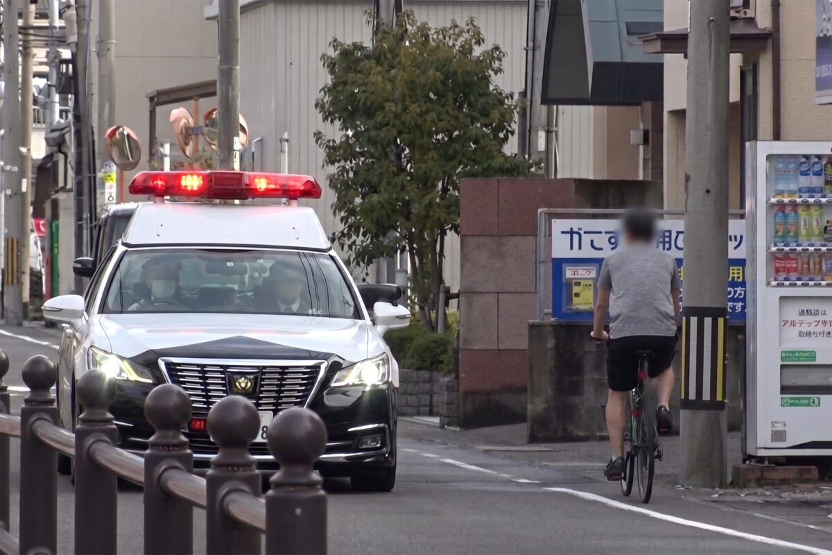 鹿児島にある一方通行の道路イメージ