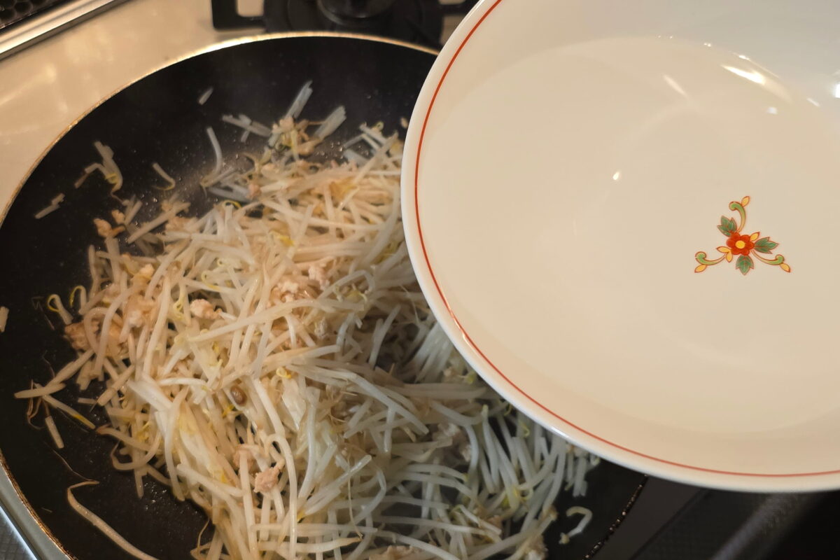もやしあんかけラーメン