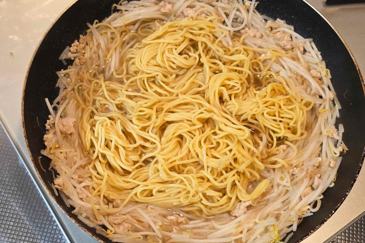 もやしあんかけラーメン