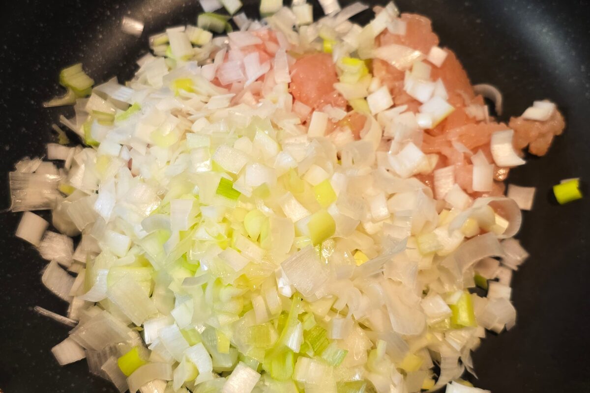 薬味たっぷりだしカレー