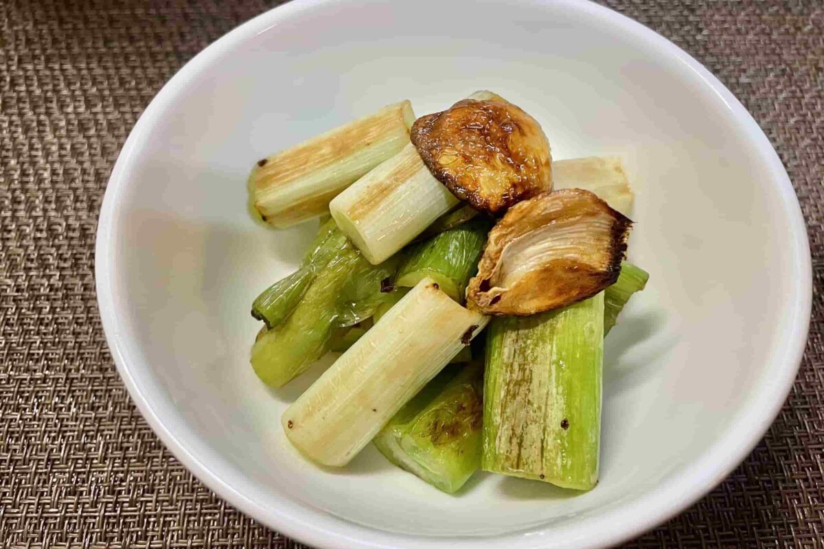 シンプル焼きねぎ
