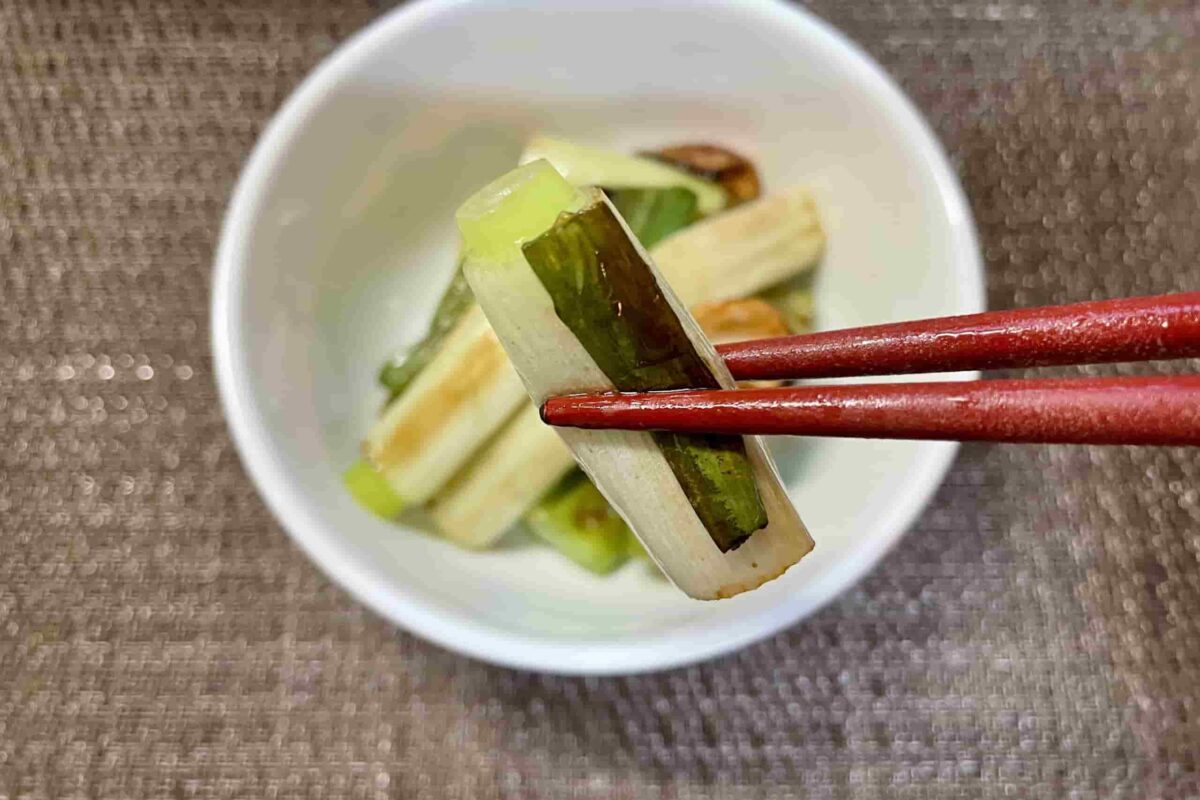 シンプル焼きねぎ