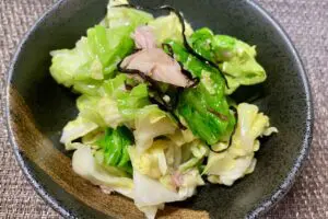 キャベツ1／4個が一瞬で消える　レンチンだけの「無限キャベツ」が簡単すぎた