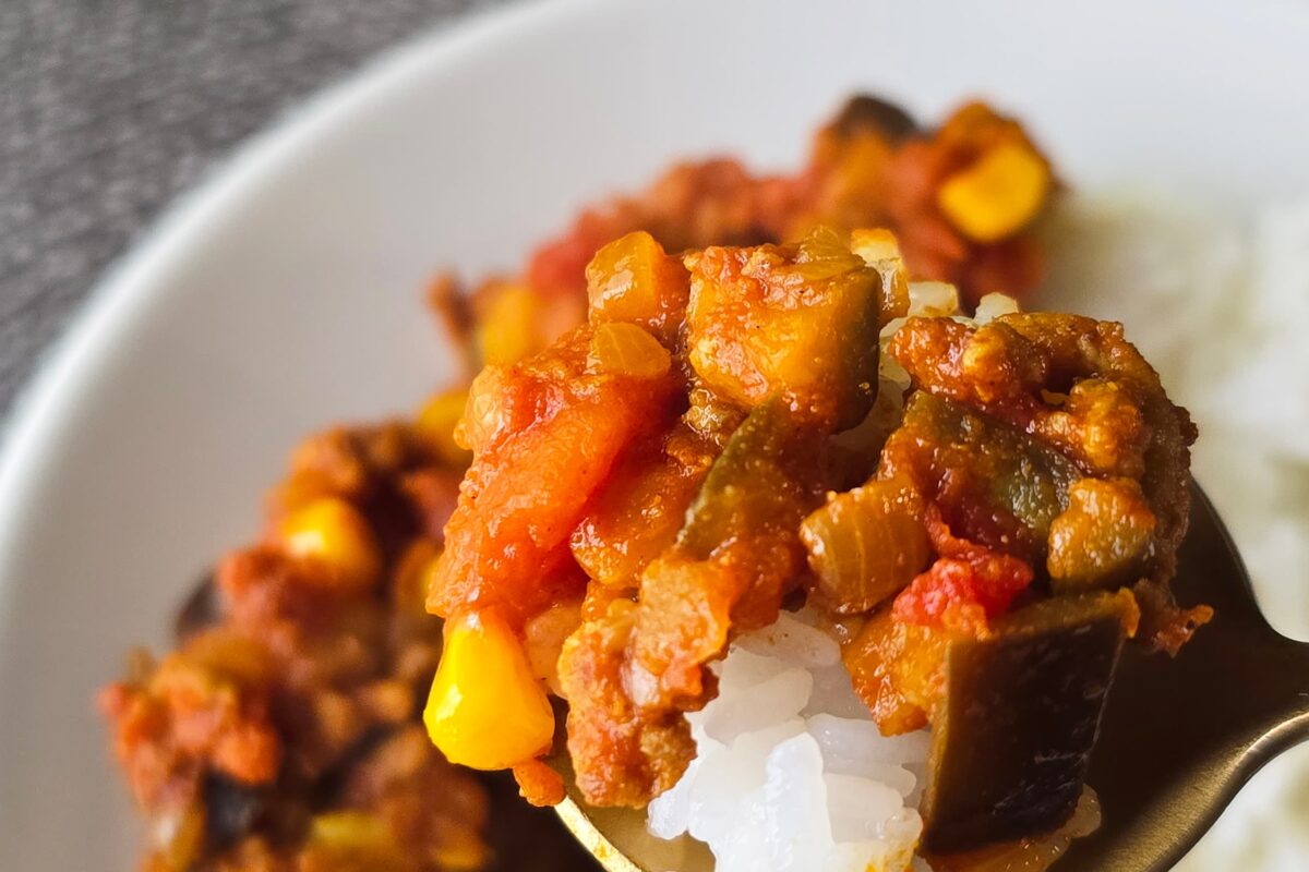 無水キーマカレー