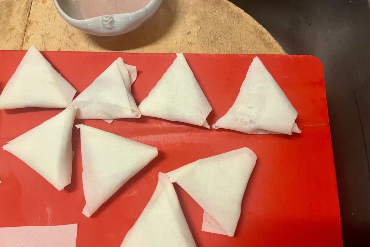 三角チョコパイ