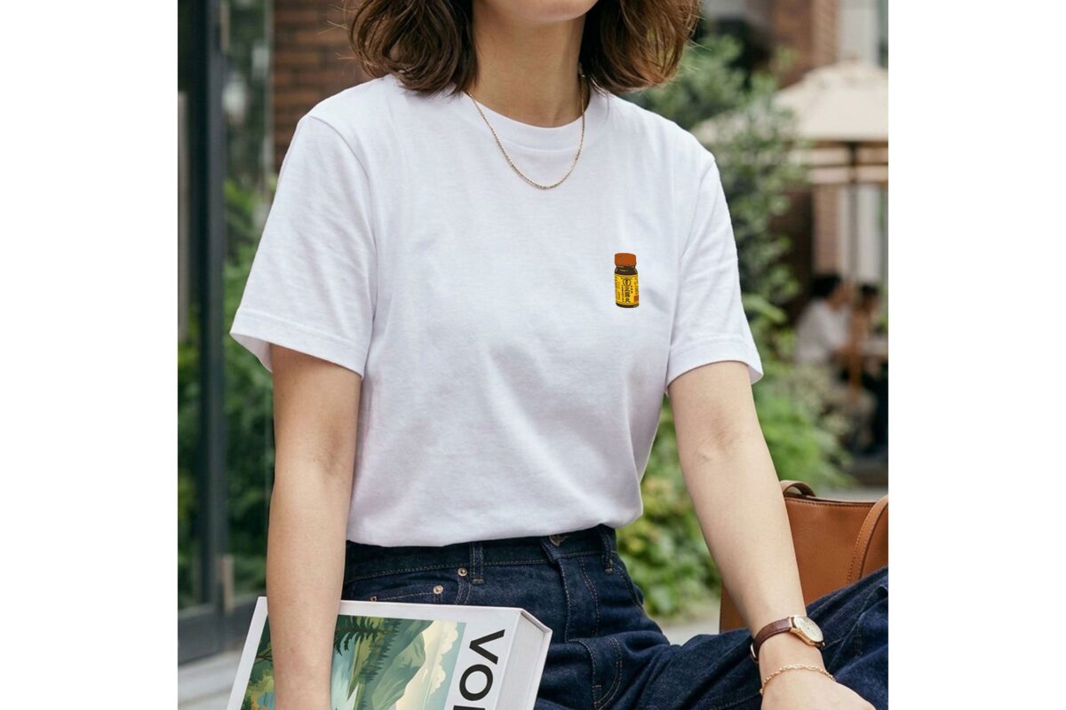 「正露丸」モチーフのTシャツ