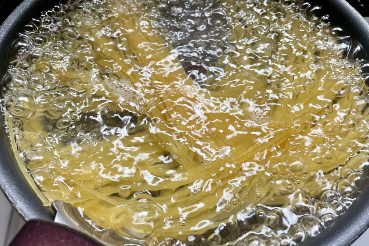 納豆パスタ