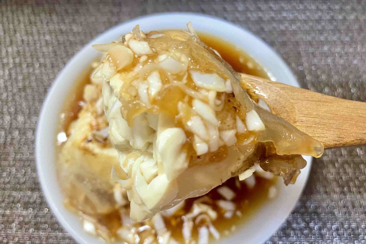 豆腐の油淋鶏