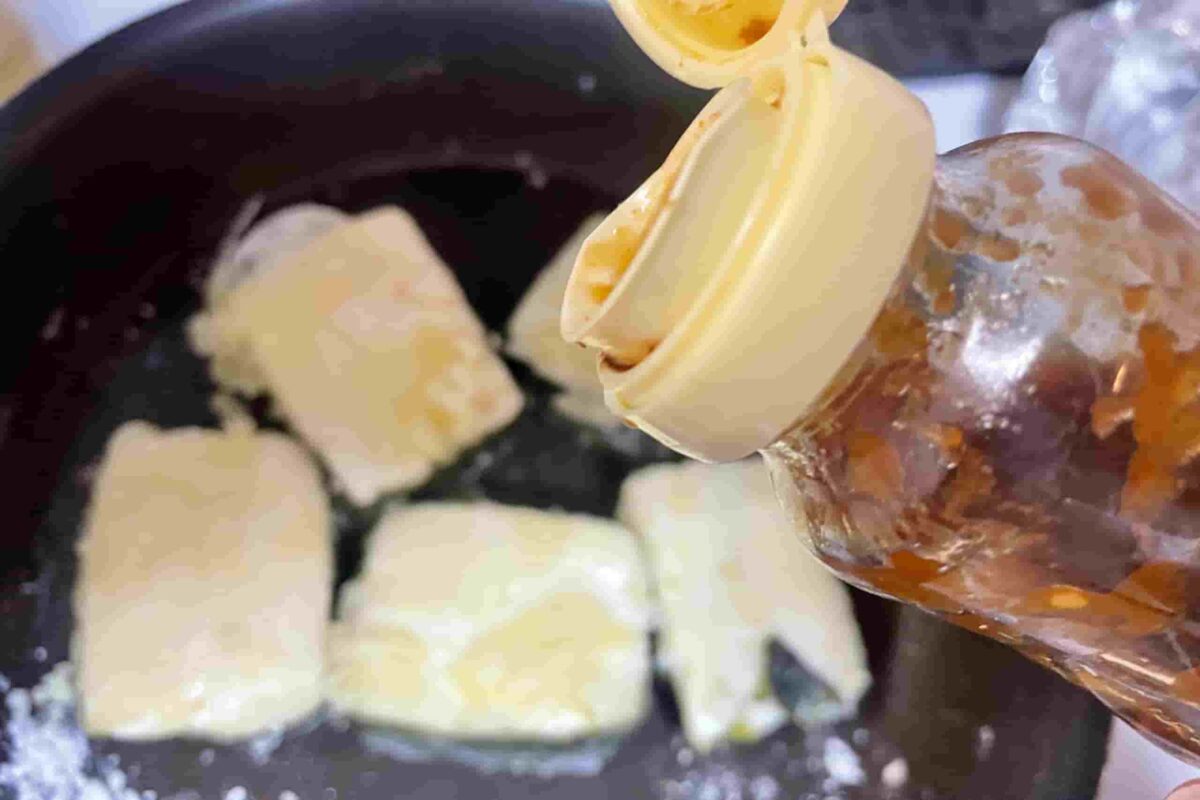 豆腐の照り焼き
