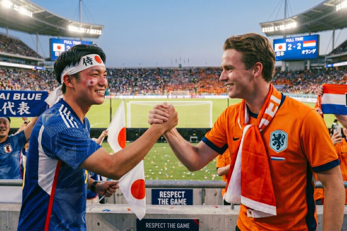 W杯2026 日本対オランダ