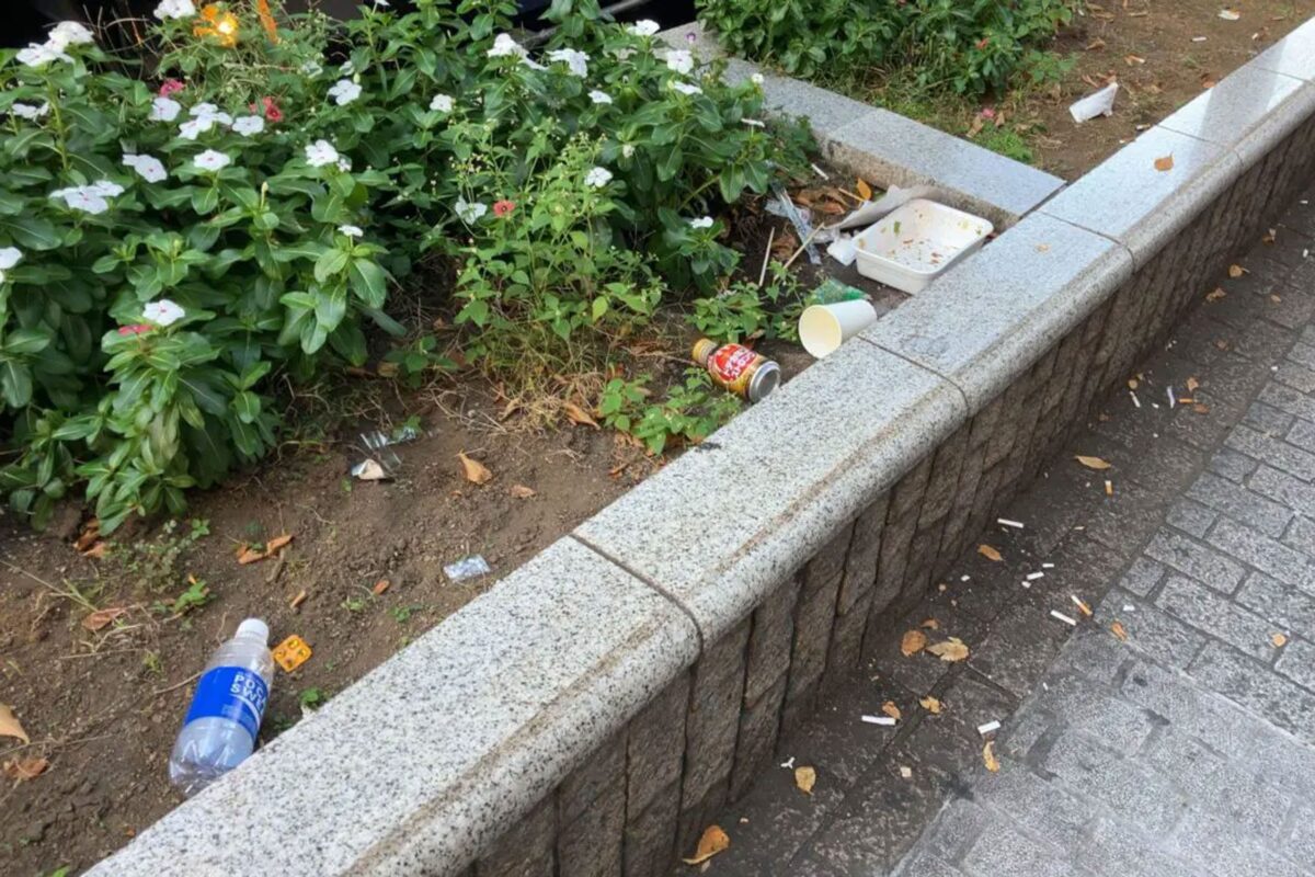 ハロウィン翌日の渋谷