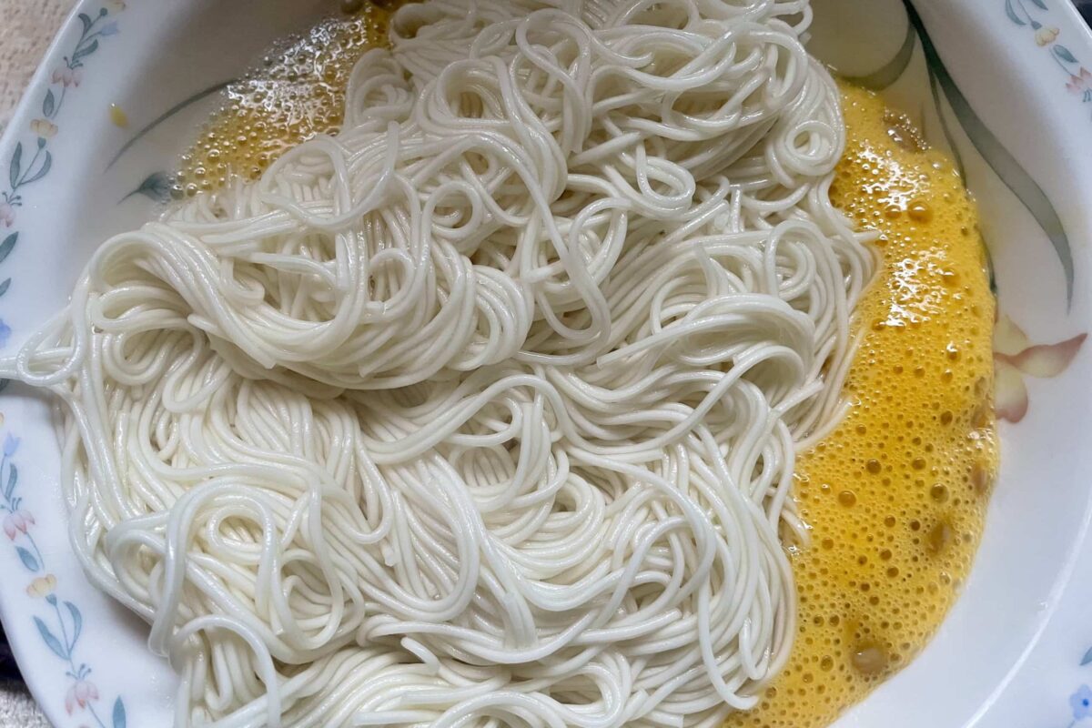 納豆カルボナーラ
