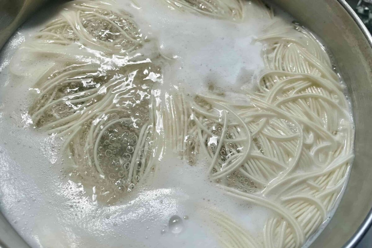 梅もずくそうめん