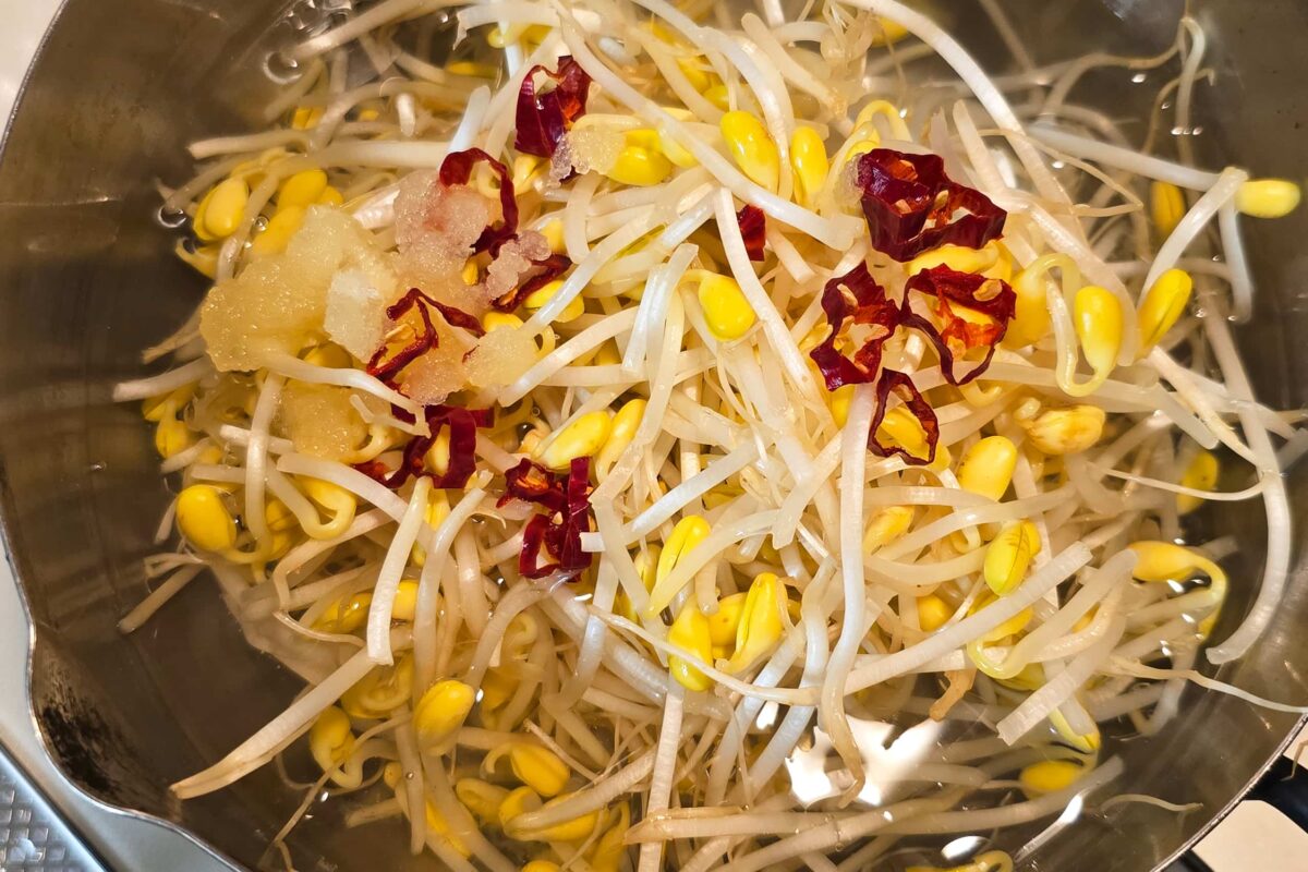 豆もやしスープ