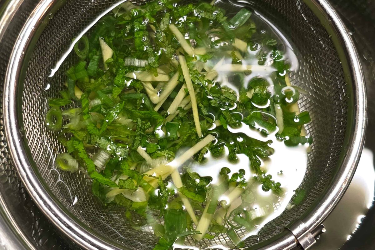薬味カルパッチョ