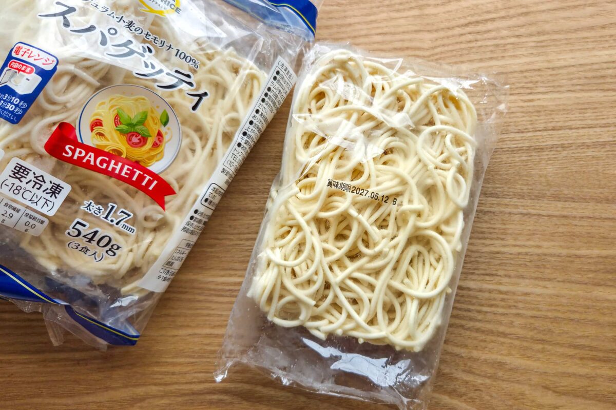 トップバリュ・冷凍スパゲティ