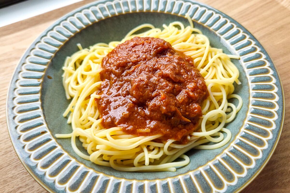 トップバリュ・冷凍スパゲティ
