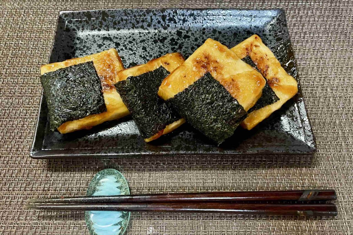はんぺんの磯部焼き風
