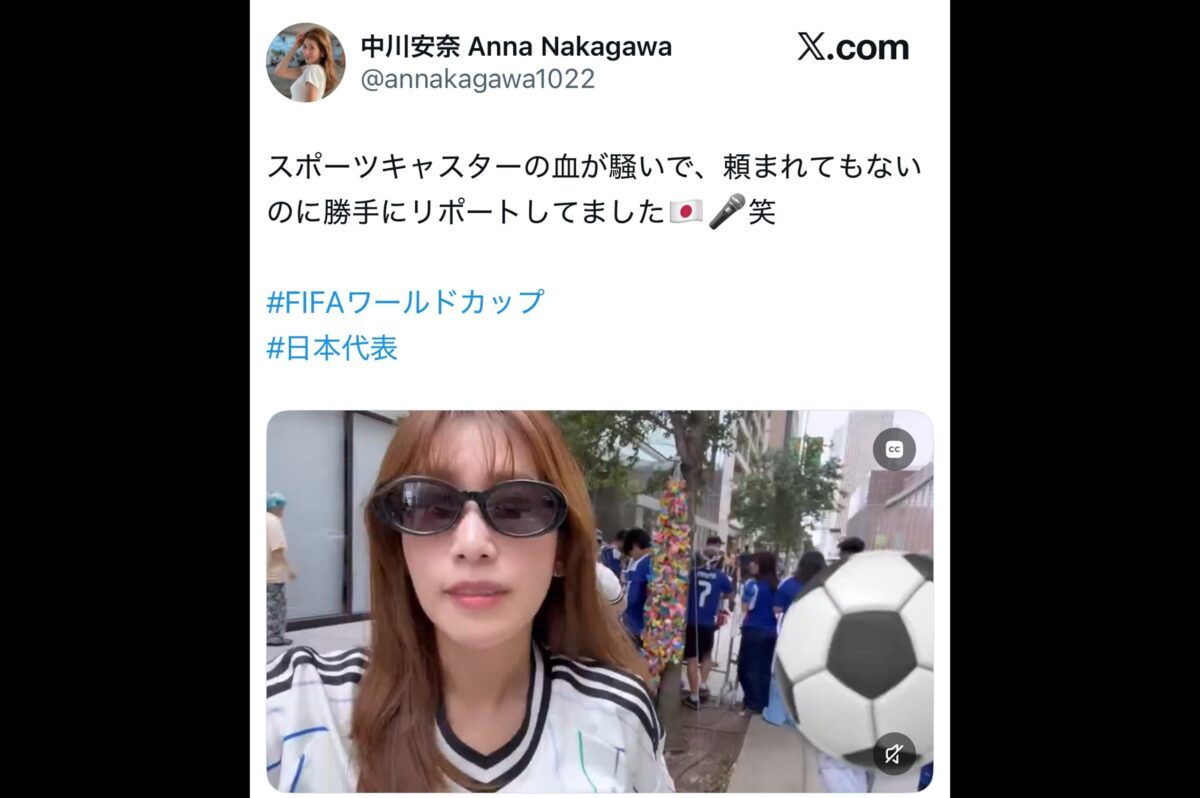 中川安奈X