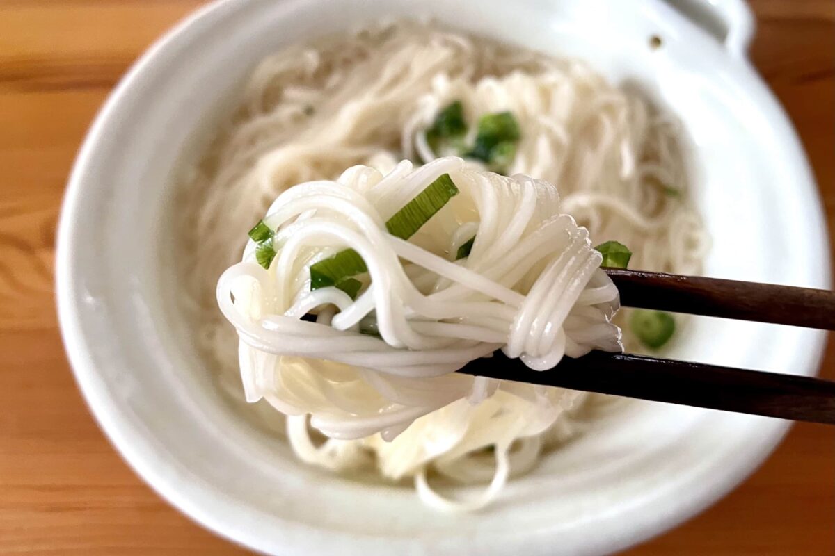 はまぐりの旨味を味わうそうめんつゆ