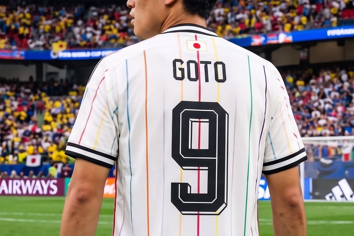 W杯2026　後藤啓介・背番号9のイメージ