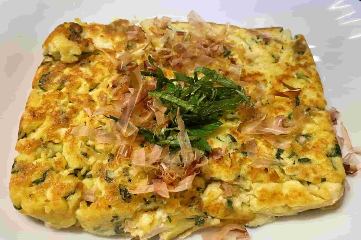 ふわとろ大葉豆腐焼き