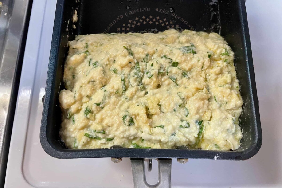 ふわとろ大葉豆腐焼き