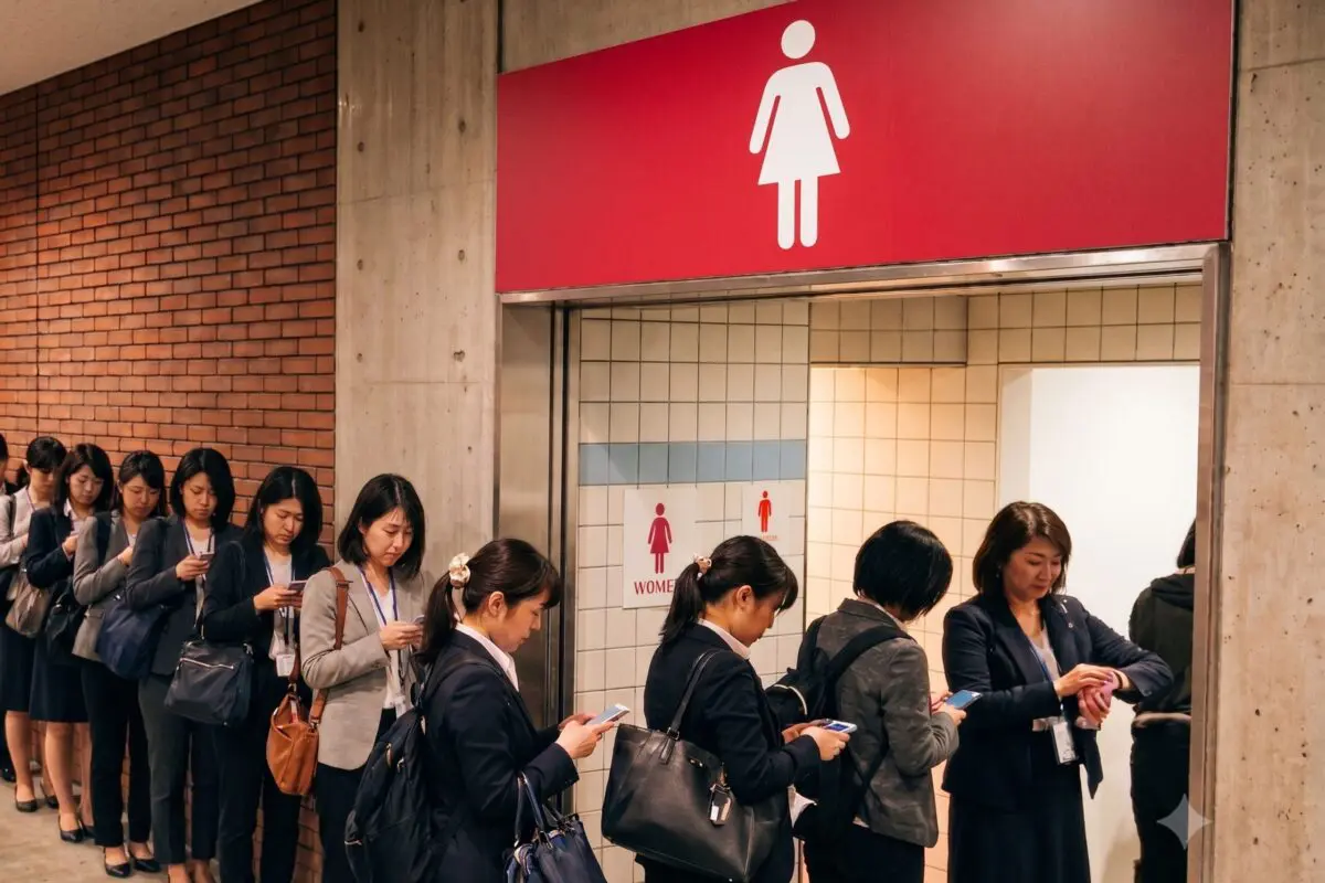 和式だけ空いてるトイレ行列、大阪民のとった行動が流石だった　「東京はしないの？」と話題に…