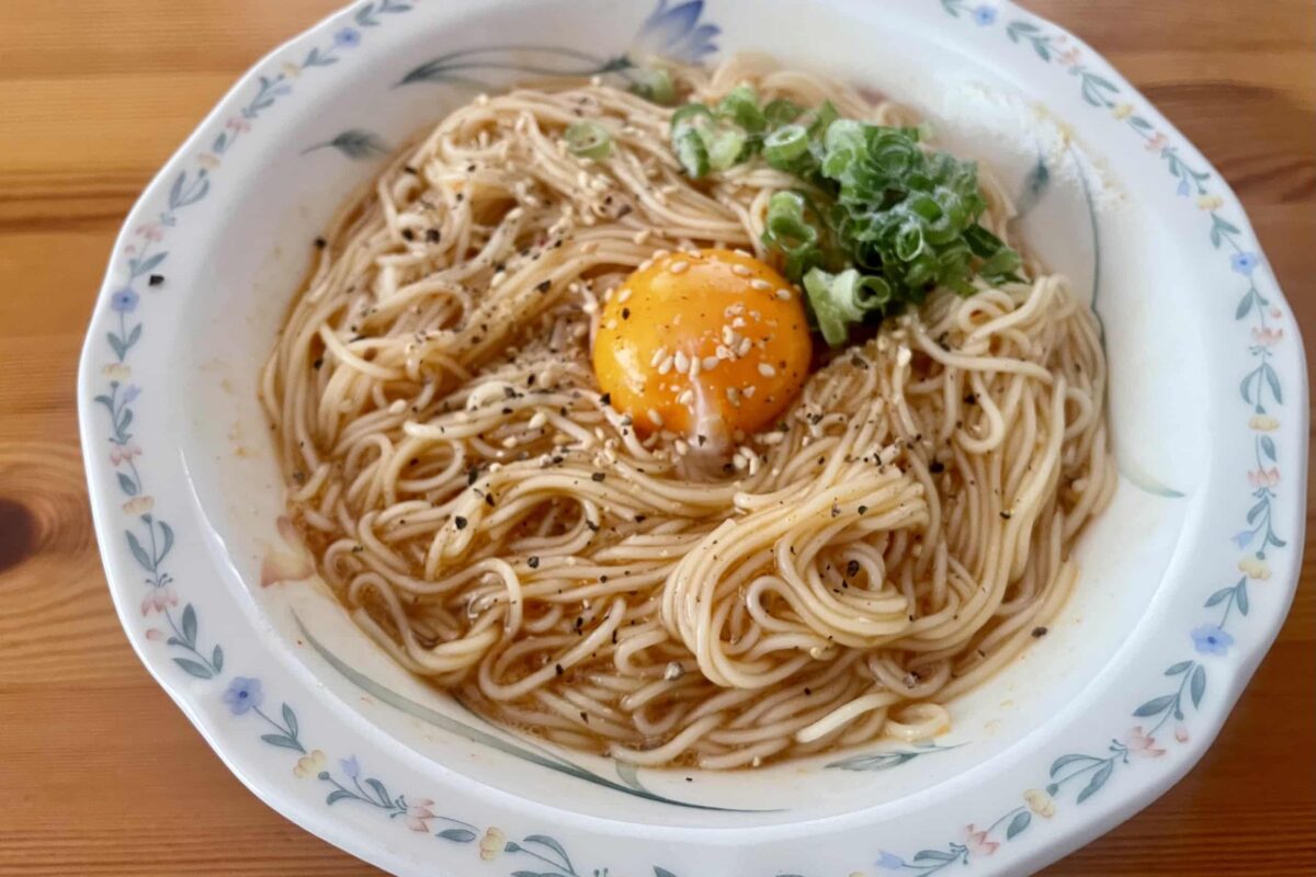 究極たまごそうめん