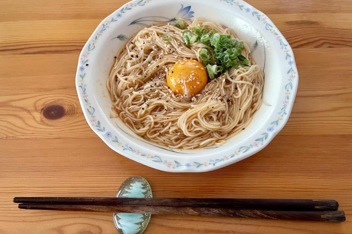 究極たまごそうめん