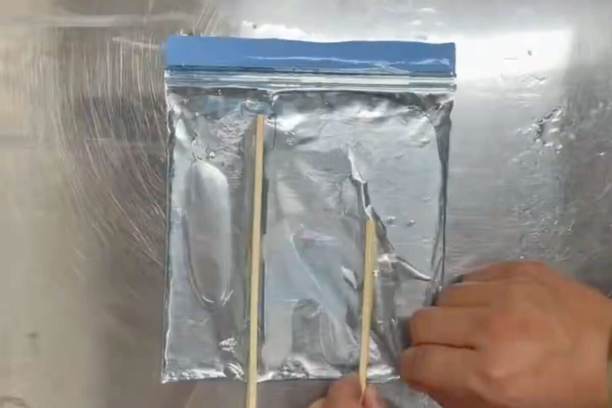 一本氷の作り方